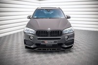 Maxton Design Frontlippe V.2 Passend FüR Bmw X5 M-Paket F15 Schwarz Hochglanz
