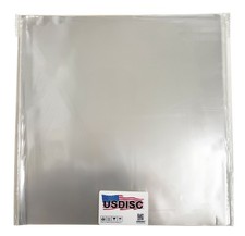 USDISC Record Outer Sleeves 12", LP, OPP, 2mil Clear Lot