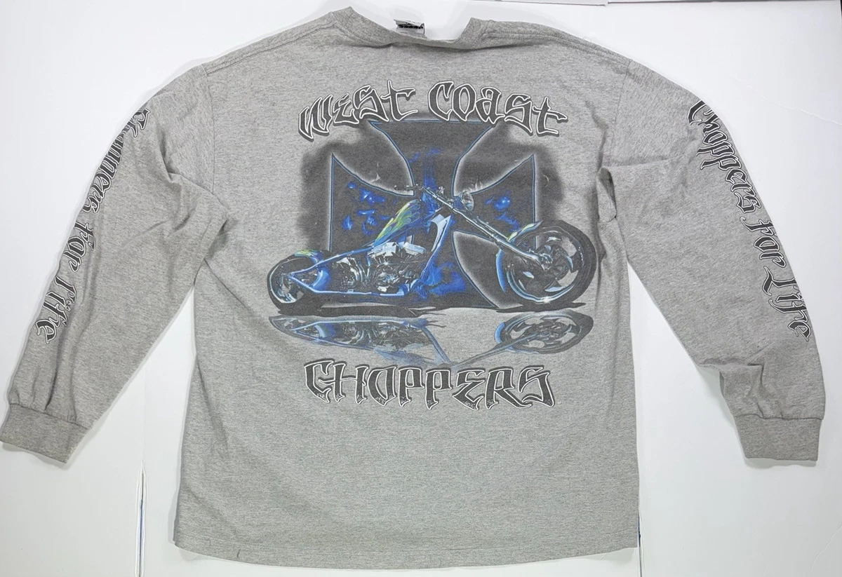 West Coast Choppers Long Sleeve T-Shirts for Men for sale - eBay