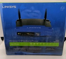 Linksys Model WRT54GL Wireless-G Wireless Broadband Router New Factory Sealed
