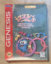 Izzy's Quest for Olympic Rings NEW Factory Sealed Sega Genesis