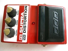 Vintage 90's DOD FX55C Supra Distortion Guitar Effect Pedal