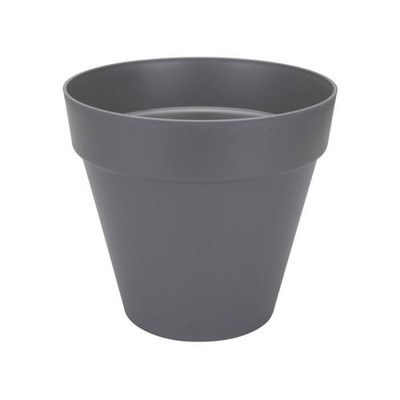 Elho Pflanztopf Loft Urban Ø 30 x 26 cm anthrazit  Kunststofftöpfe