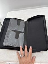 Case Logic 64-Disc Zip Around CD/DVD/Blu-Ray Storage Case Wallet Binder, Black