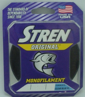 Pure Fishing Stren 1324966 SOPS6-26 Klare ClearBlu Mono Angel-Schnur 100Yd 6 lb