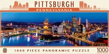 MasterPieces - Pittsburgh, Pennsylvania 1000 Piece Panoramic Jigsaw Puzzle