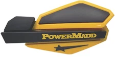 Powermadd Star Series Handguard Kit For Polaris Snowmobile (Yellow/Black) 34201