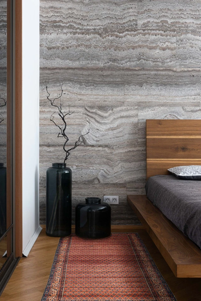 Alfombra de corredor vintage anudada a mano alfombra de lana oriental tradicional de 3'6" x 10'6" Foto 2 de 4