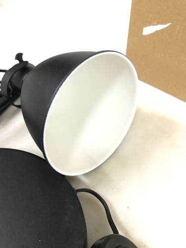 Lampada da terra EGLO 49471 Priddy nera difettosa - Foto 4 di 6