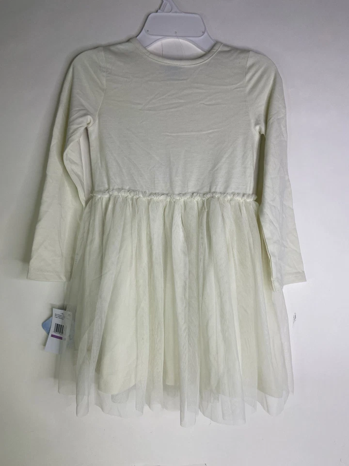 Disney Frozen II 2 Elsa Anna Tutu Dress Long Sleeve Layered Girls Size 6 - Image 2 of 4