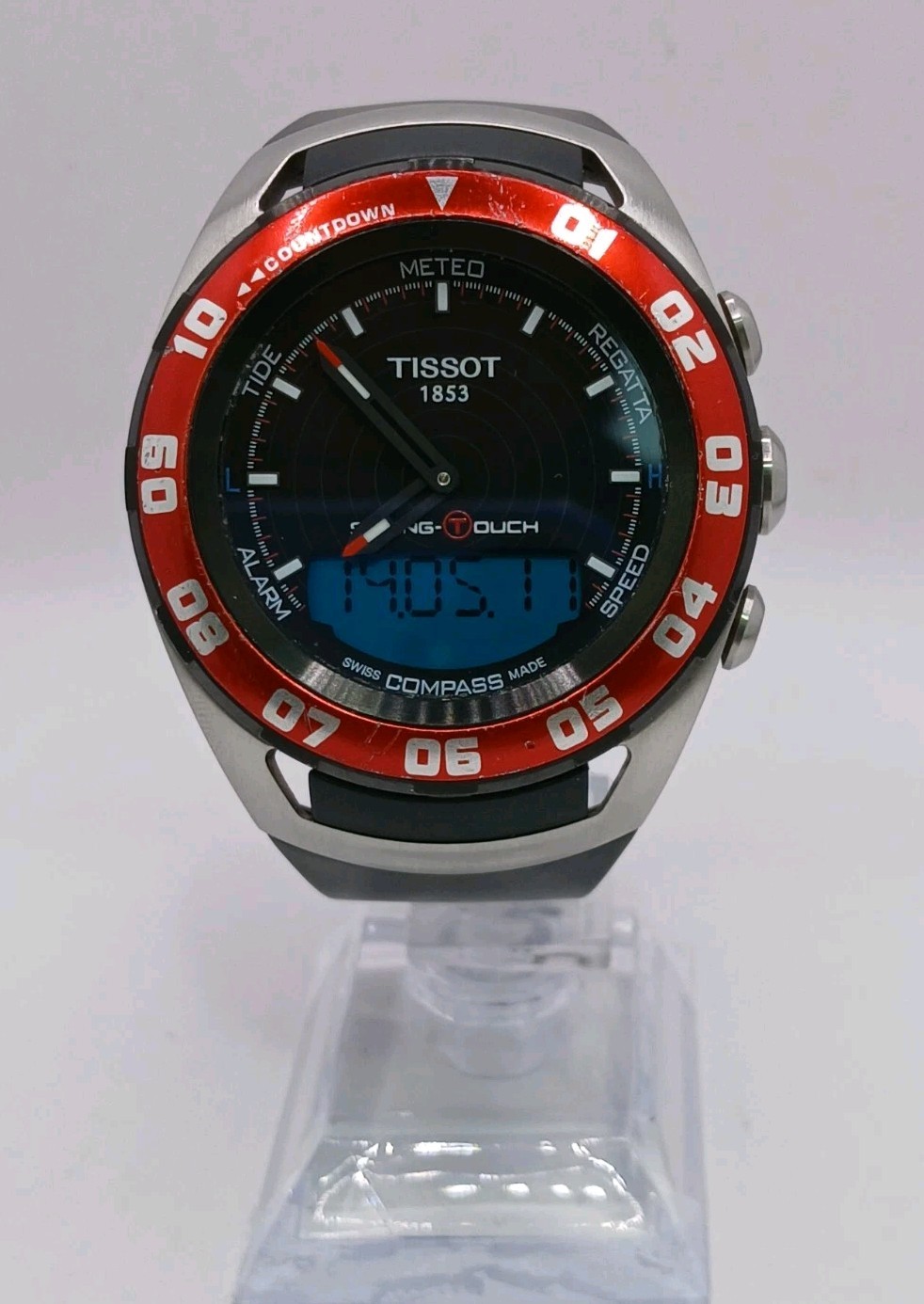 Black T-Touch - Men's Watch T056.420.27.051.00 Tissot - vintagewatches.pk