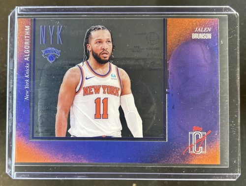 2025 Topps Signature Jalen Brunson Base (RAW)