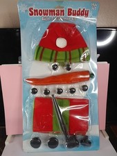 New Snowman Buddy 14 Piece Build A Snowman Kit