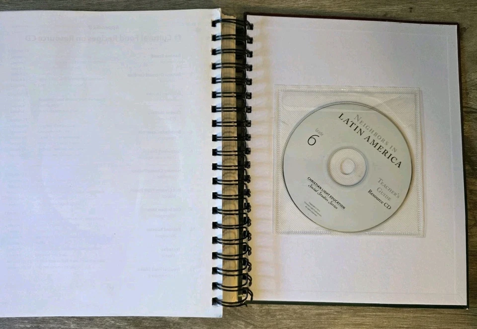 Christian Light Education Neighbors Latin America Grade 6 Teacher's Guide & CD - Image 3 of 4