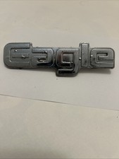 Amc Eagle Rear Panel Emblem Metal Badge Early 80s