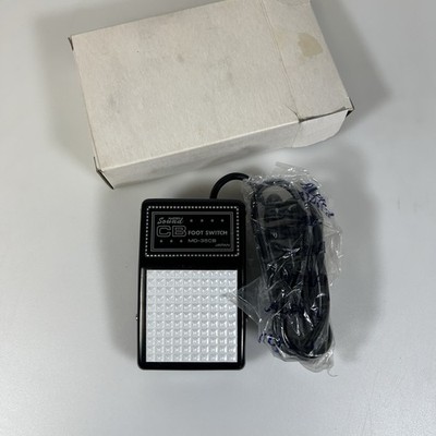 NOS Maeden Sound CB Foot Switch MD-35CB 4 Pin DIN Japan Open Box