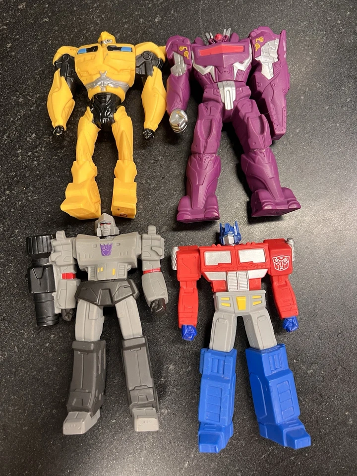 Hasbro Titan Guardians Transformers 6" Vinyl Action Figures Lot of 4 - 2013 - Image 2 of 4