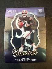 2025 Panini Select - Select Certified Rookies Shedeur Sanders #12 (RC)