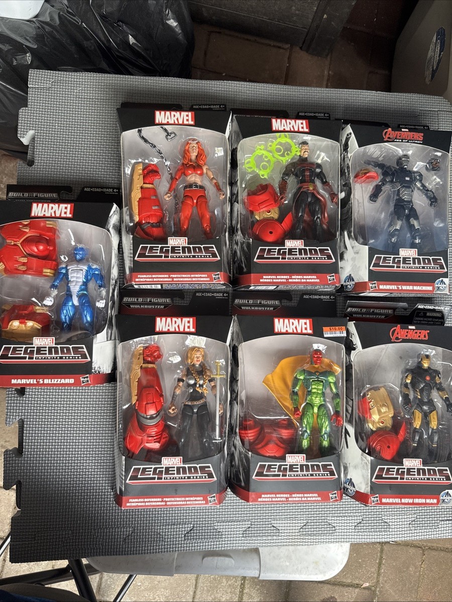 Marvel Legends Hulk Buster BAF Complete Set of 7 Action Figures
