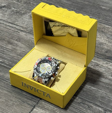 NEW INVICTA BOLT ZUES HYDROPLATED GRAFFITI CHRONOGRAPH WATCH MODEL 30065