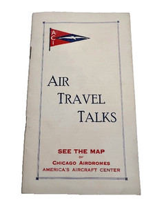 1921 INTERNATIONAL AERO CONGRESS OMAHA ENTRY BLANK RULES BOOKLET - #356