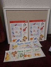 Suzy  s Zoo Scrapbook Cardstock Stickers Vintage Ducks Chicks Baby Boy Lot