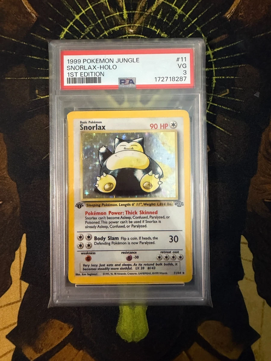 Snorlax 11/64 Jungle for sale | eBay