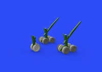 Eduard Accessories 672143 - 1:72 Victor Wheels For Airfix - Resin Bausatz - Neu
