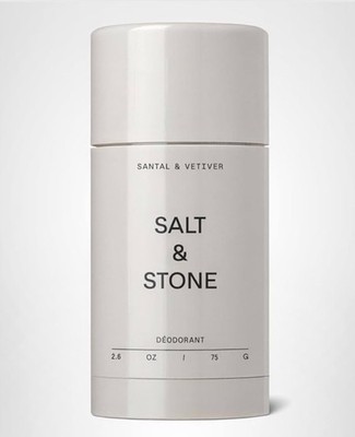 New! SALT & STONE Santal & Vetiver Aluminum Free Deodorant 2.6oz 48 Hour