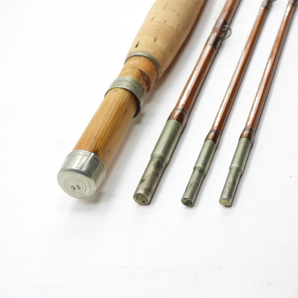 F.E. "Бамбуковое нахлыстовое удилище Thomas ""Dirigo""." 9 футов 6 дюймов Для реставрации. См. описание. - Изображение 2 из 4