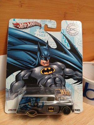 2013 Hot Wheels DC Comics Originals Batman 1955 Chevy Panel NIP Real Riders