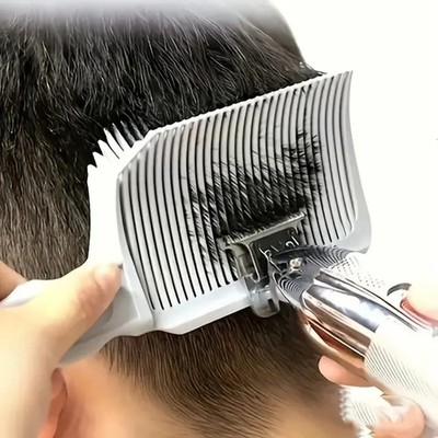 Hair Cutting Combs Professional Barber Clipper Blending Flat Top Hair Cutting