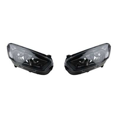Scheinwerfer Links & Rechts Set passend für Ford Transit Courier schwarz 14-18