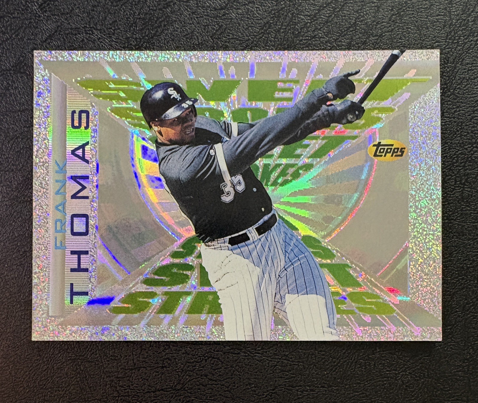📈 1997 Topps Sweet Strokes Frank Thomas #SS14 💎 CLEAN!!!