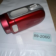Samsung SC-MX20R/XAA 34x Optical Zoom Camcorder Red Body Only Untested