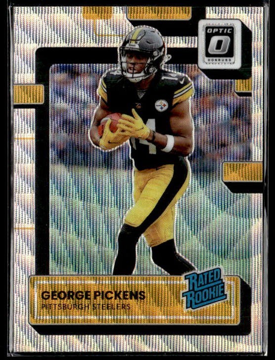 L82,025 - 2022 Donruss Optic Wave #223 George Pickens RR /300