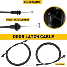 2X Rear Door Lock Latch Release Cable LH+RH for 98-02 Dodge Ram 1500 2500 3500 C
