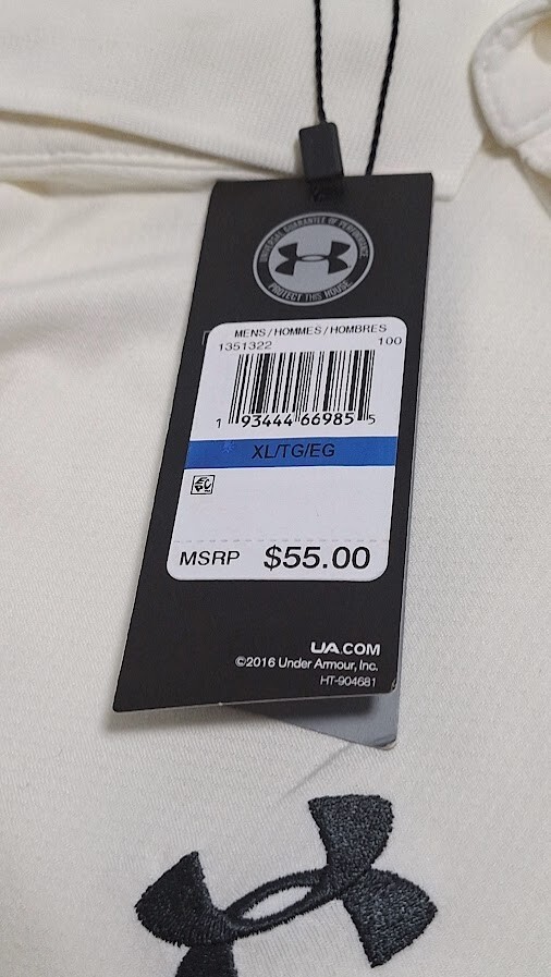 ハッピー UNDER ARMOUR HEATGEAR MENS XL GOLF COACHING SHIRT NEW WITH TAGS | eBay