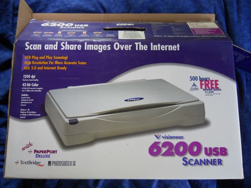 Visioneer 6200 USB Flatbed Scanner 1200 dpi NO CD DISC - Picture 15 of 15