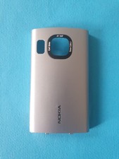 BACK COVER NOKIA 6700 SLIDE ORIGINALE SILVER