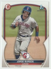 2023 Bowman Prospects #BP-98 Jorge Burgos 1st Bowman Baseball Card Guardians