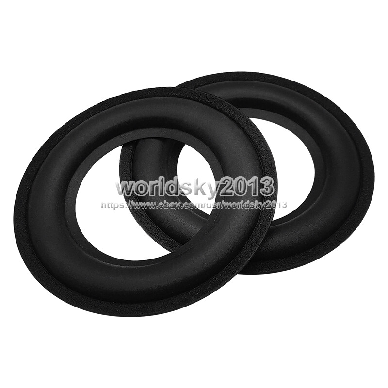 2pcs For JBL 3" inch Speaker Foam Edge Replacement Woofer Surround Circle Repair