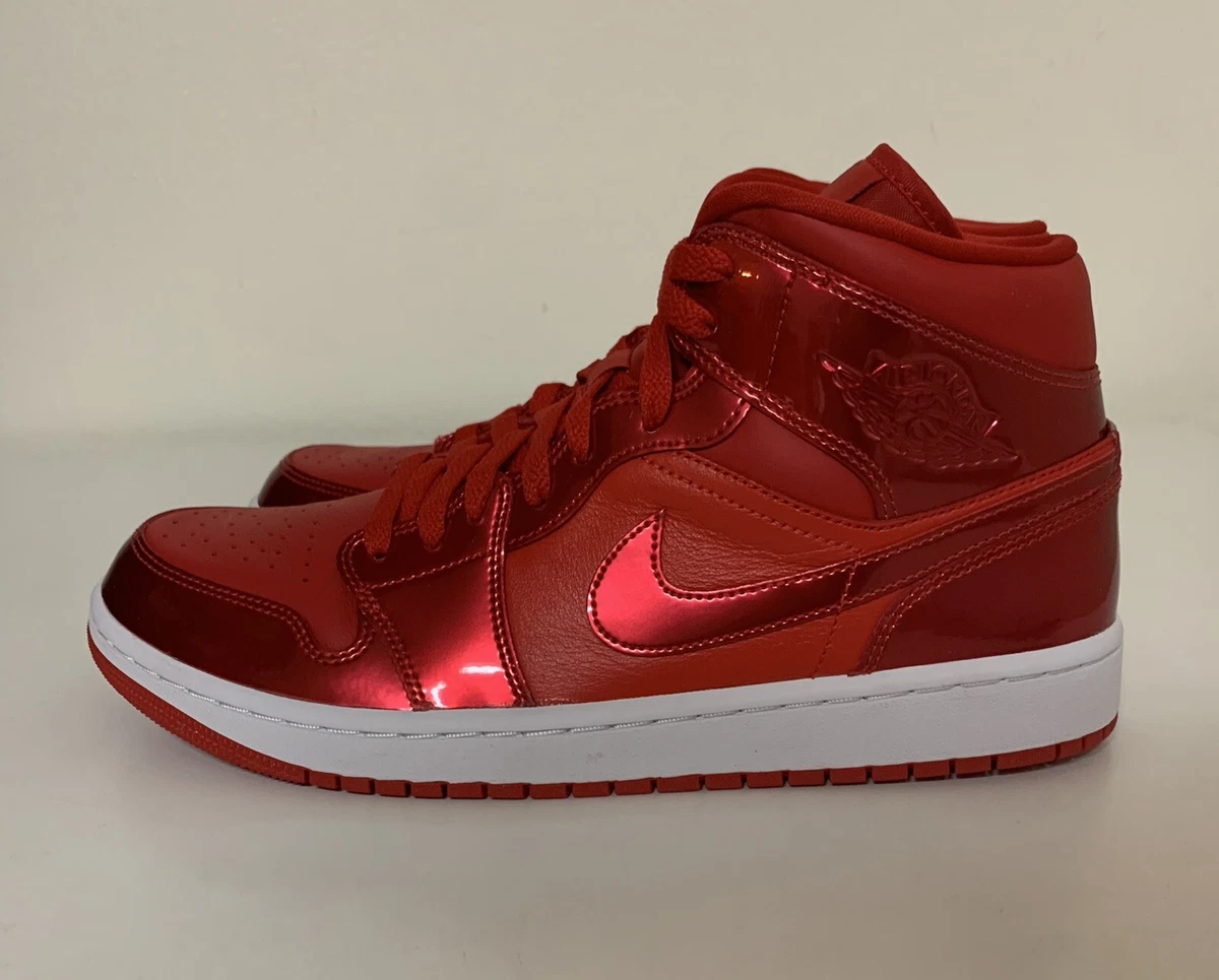 Air jordan 1 retro mid cheap nouveau team red