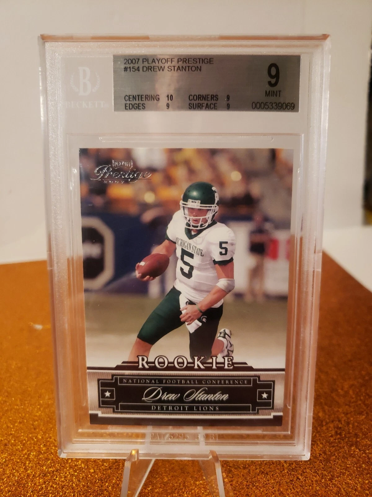 Drew Stanton Playoff Prestige Draft Picks #154 Light Blue