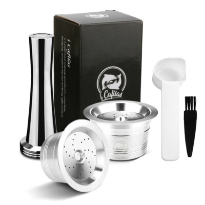 i Cafilas 2x Coffee Capsule Pods Refilled Tamper For Verismo/KFEE/CBTL/Caffitaly