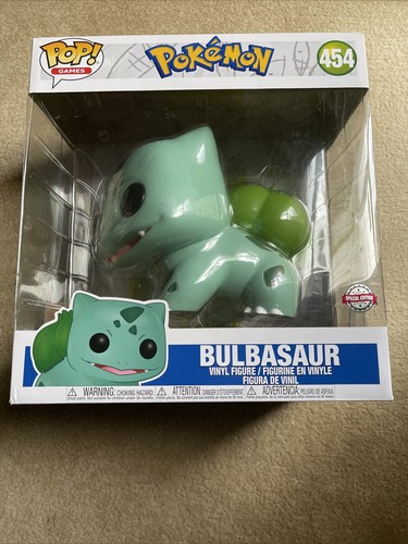 pokemon bulbasaur funko pop 10 inch