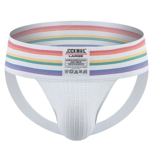 Mens Soft Jock Strap Athletic Supporter Classic Sport Underwear Jockstrap Briefs - Picture 22 of 27