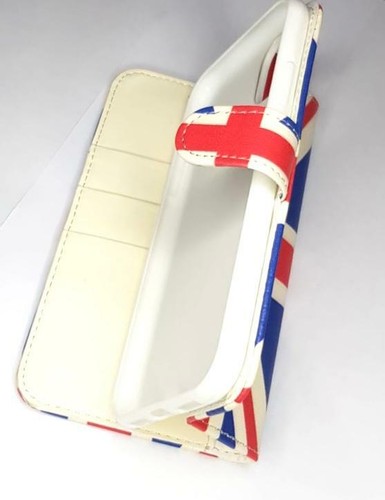Premium Scotland & Union Flag Flip Case Card Holder Cover For Samsung & iPhone - Picture 8 of 10