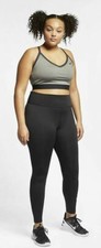 Nike Women's Indy Plus Size Bra Gray Light Support Size 2XL NWT