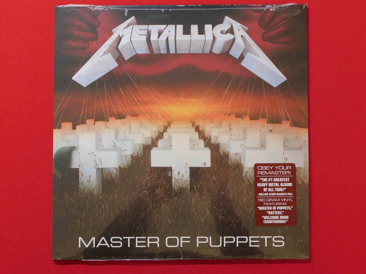 Metallica Master of Puppets LP Vinyl Welcome Home Battery Orion